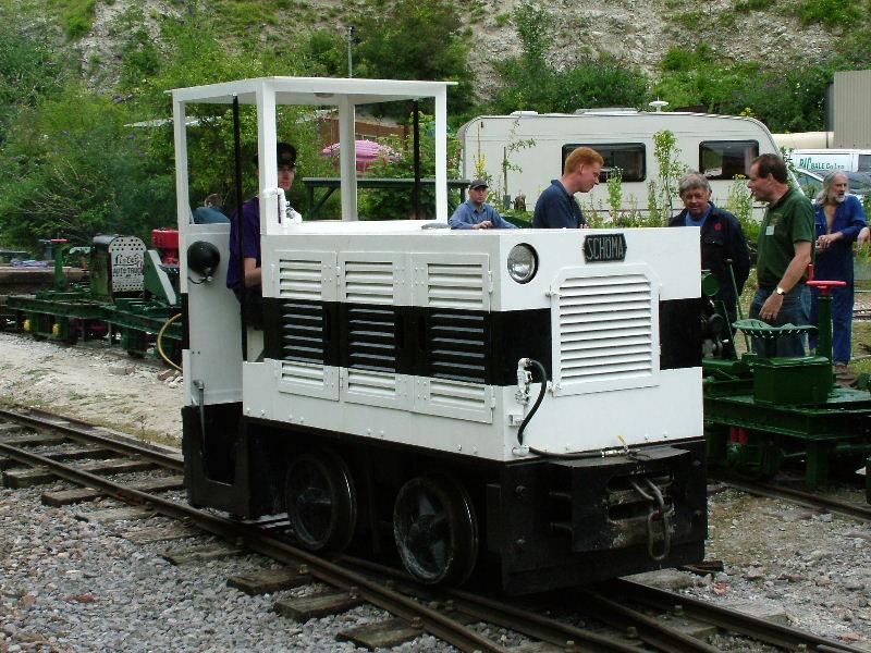 jenny-the-schoma-70.jpg - Our latest arrival - Jenny the Schoma makes her cavalcade debut driven by owner Chris Mann.