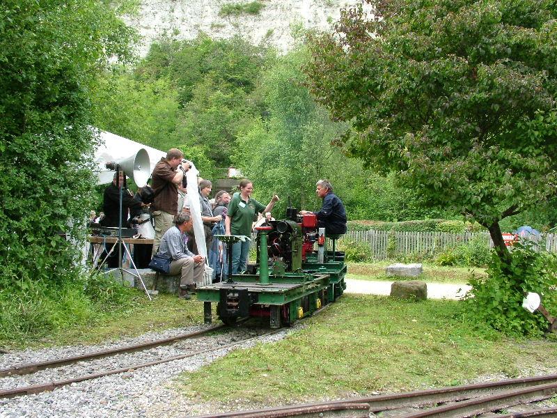 l18557-81.jpg - Peter Vallns' second offering L18557 unfortunately didn't turn a wheel in anger over the weekend but was taken around in the cavalcade just to prove it actually got here. L9256 does the work.